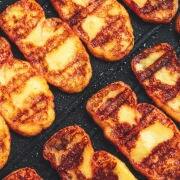 Grilled Halloumi Cheese (4)