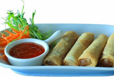 SPRING ROLLS ( 4 PIECES )