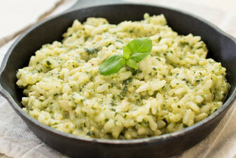 Al pesto Risotto (V)
