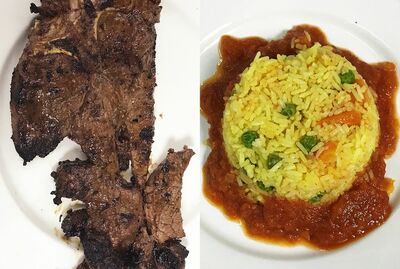 Rice & T-Bone