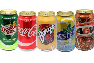 Boisson gazeuse en canette | Canned Soft drinks