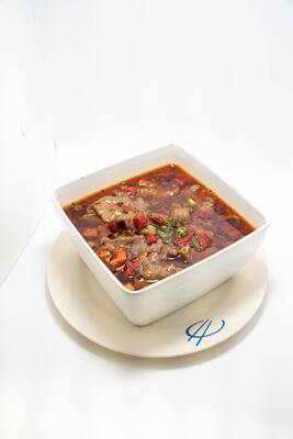 Beef Slices in Hot Chilli Oil 水煮牛