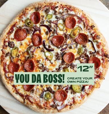 Medium Pizza 12” + 3 Toppings