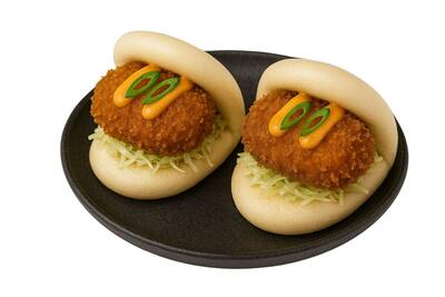 Chicken Katsu Bao Bun (Halal)