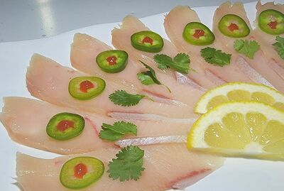 Yellowtail Capaccio (8pcs)