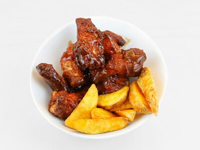 Alitas Mississippi BBQ, 8 pz