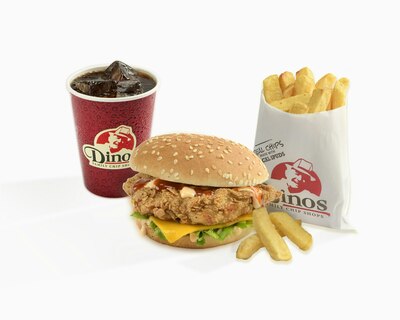 Chilli Cheese Breast in a Bun Meal