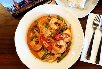 SPICY CURRY SEAFOOD