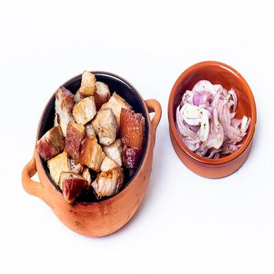 Porción de Chicharrón