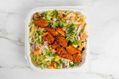 Spicy Buffalo Chicken (Deep-fried) Burrito Bowl