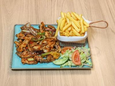 Mix of Beef Sizzler & Chicken Sizzler