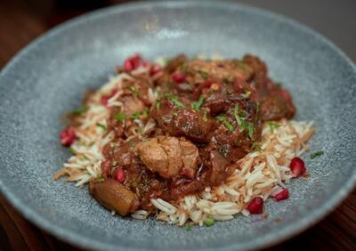 Bamieh Lamb Rice