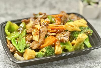 Beef w. mixed Veggie