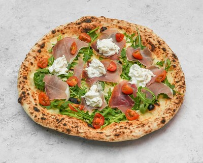 Burrata & Prosciutto Pizza