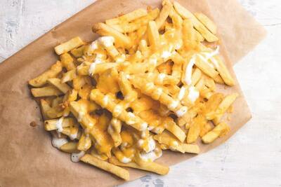 Garlic Cheesy Fries