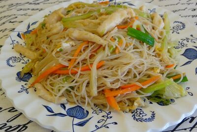 48. 鸡炒米粉 Chicken Chow Mei Fun