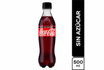 Coca Cola Sin Azúcar 400 ml