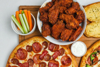 X-Large Pizza & Wings