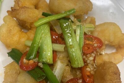 Salt & Pepper King Prawn椒盐大虾40