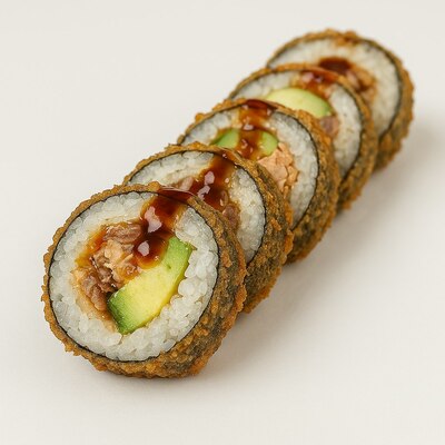 Grilled Salmon Firecracker Rolls (6 pcs)