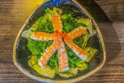 Ebi or Taco Sunomono