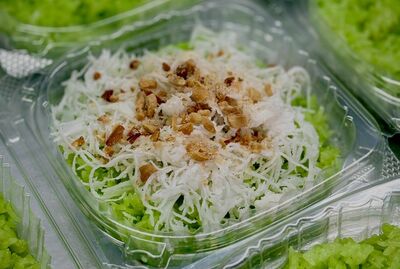 Xôi Lá Dứa / Pandan Sticky Rice