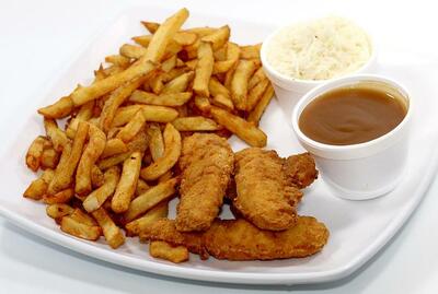 Assiette de filets de poulet | Plate of Chicken Fillets