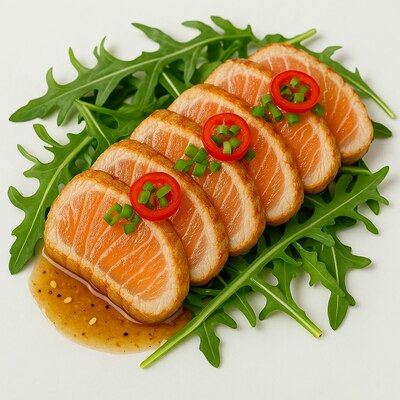 Salmon Tataki (6 pcs)