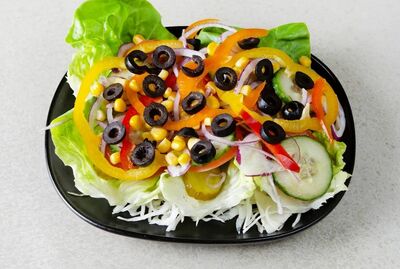 Garden Salad (With Salad Cream)