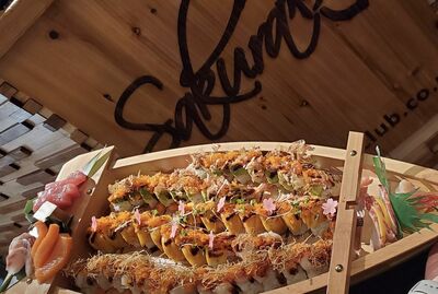 Sakura Ship Platter