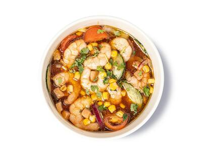 Ceviche de Salmón y Langostinos
