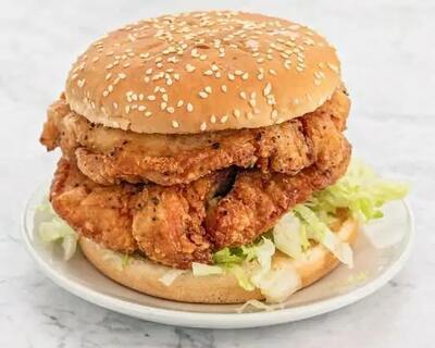 Double Chicken Burger