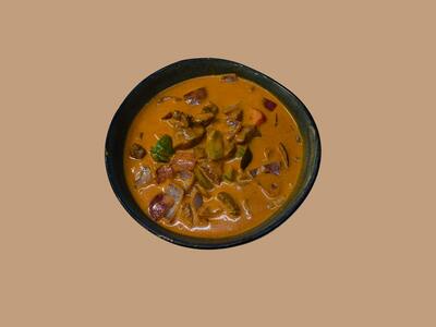 Thai red curry solomillo