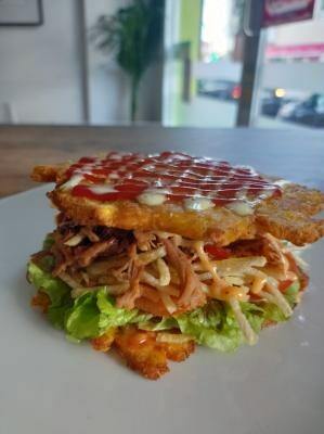 Patacón Carne