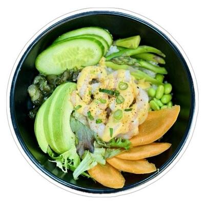 Spicy Prawn Poke