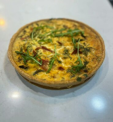 Roast Mediterranean Vegetable Quiche