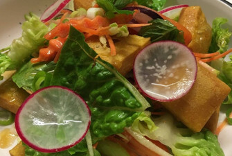 Chickpea Tofu Salad