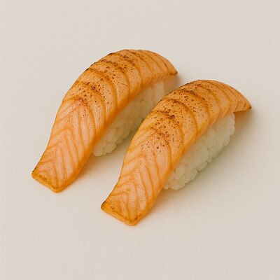 Salmon Aburi Nigiri (2 pcs)