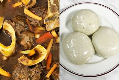 Nshima & Beef Stew