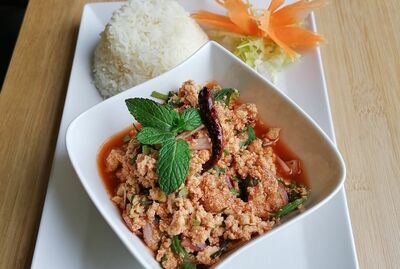 Laab kai, poulet