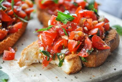 Bruschetta - vegan