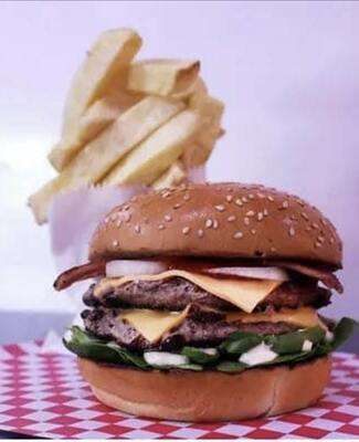 Borza Special Burger Meal