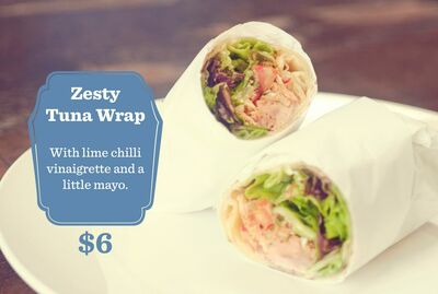 Zesty Tuna Wrap