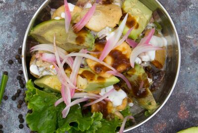 Papri Aguacate Chaat