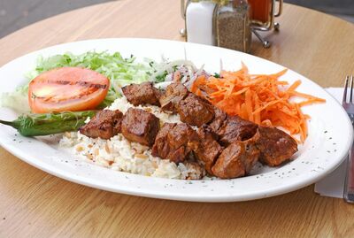 Lamb shish kebab