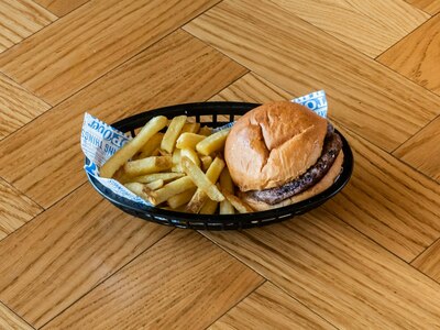 Kids Burger & French Fries