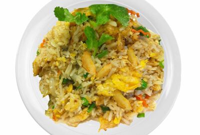 FRIED RICE WITH CRAB MEAT