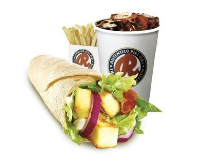 Rio's Wrap with Salad, Mayo & Grilled Paneer Cheese