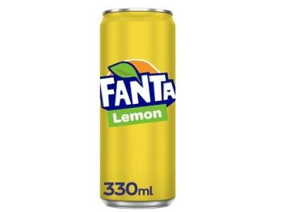 Fanta Lemon, 330ml.