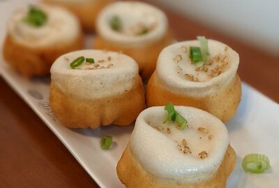 P1. Pan Fried Juicy Pork Bun (6 pcs) 上海生煎包